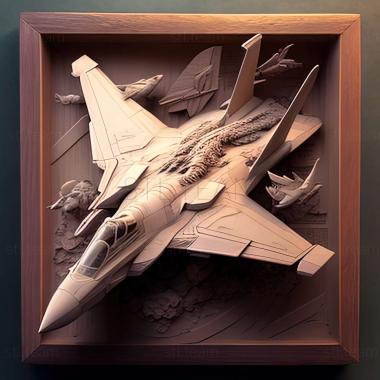 3D model Ace Combat 04 Shattered Skies game (STL)